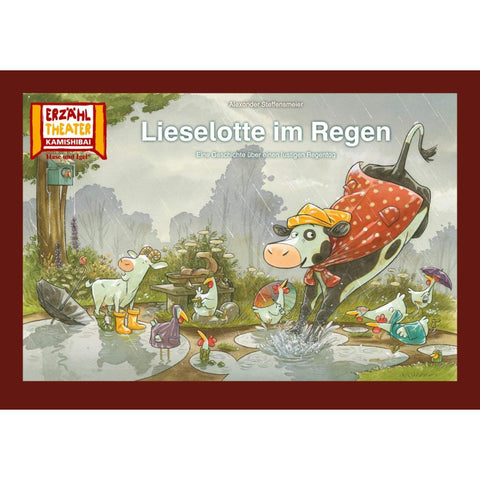 Lieselotte im Regen / Kamishibai Bildkarten