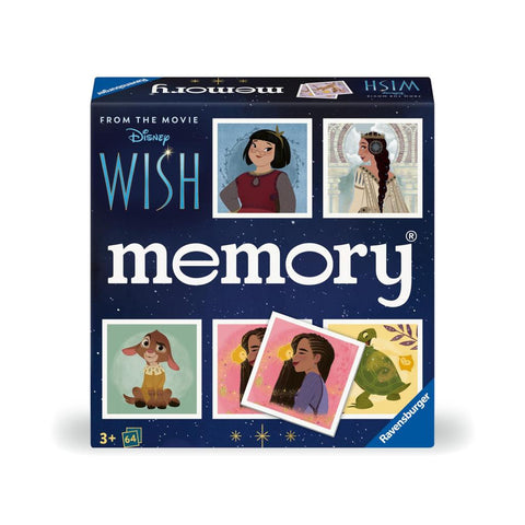 Ravensburger memory® Disney Wish - 22595 - Der Gedächtnisspiel-Klassiker für die ganze Familie ab 3 Jahren bei dem kein Wunsch unerfüllt bleibt