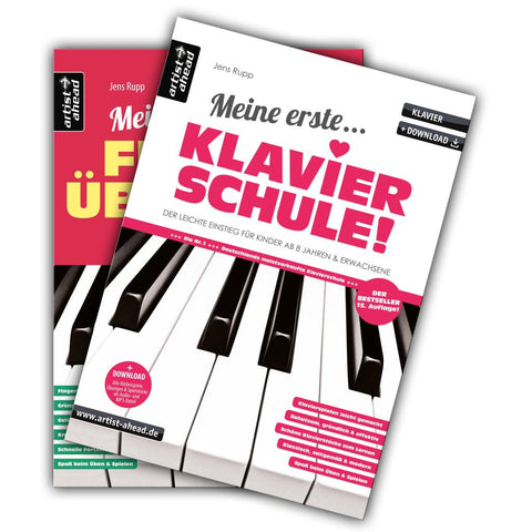 Meine erste Klavierschule + Meine ersten Fingerübungen im Set!