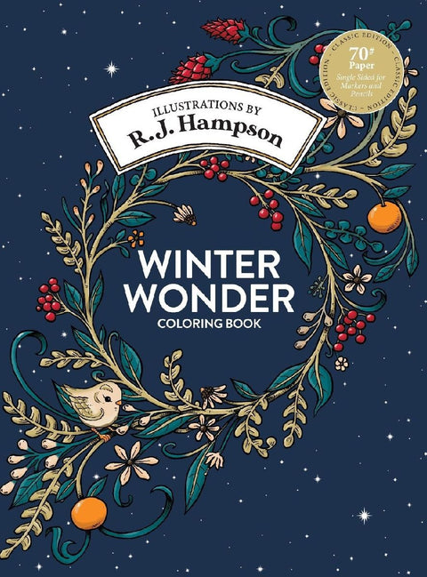 Winter Wonder Coloring Book