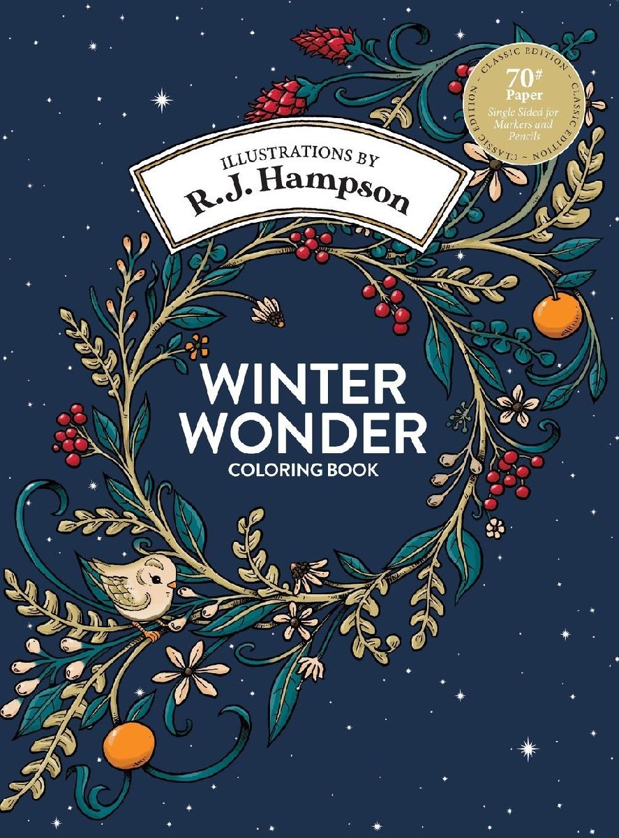 Winter Wonder Coloring Book