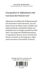 Afghanistan verstehen (Rückseite)