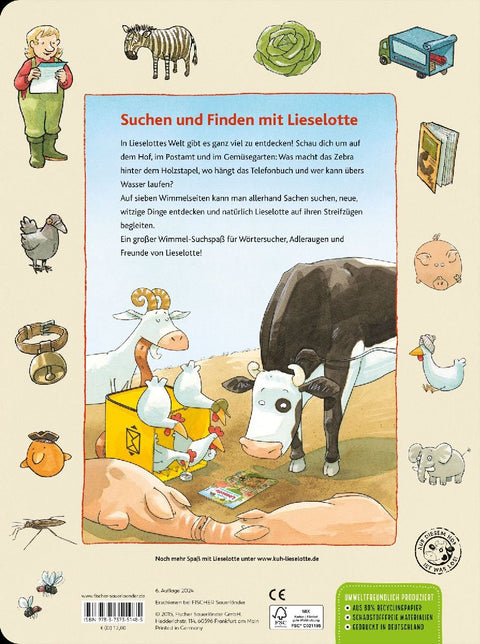 Das große Lieselotte Such- und Findebuch