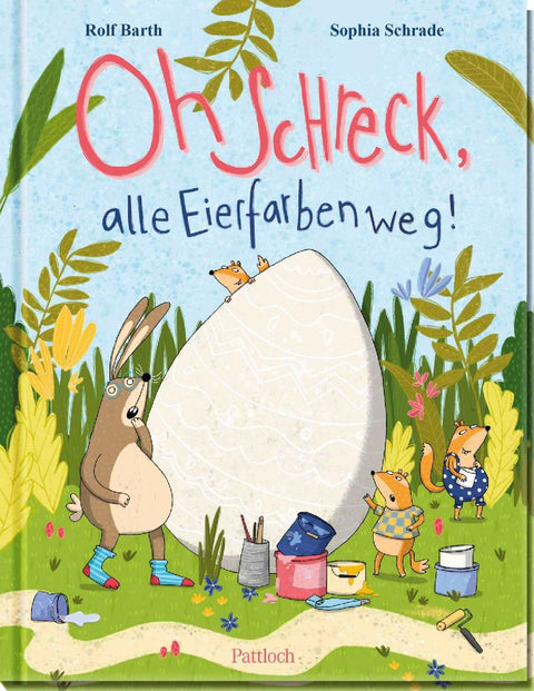 Oh Schreck, alle Eierfarben weg!