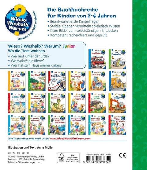 Wieso? Weshalb? Warum? junior, Band 46: Wo die Tiere wohnen
