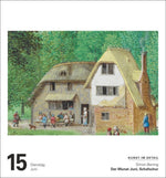 Kunst Tagesabreißkalender 2027 - Kulturkalender - Künstler, Werke, Museen