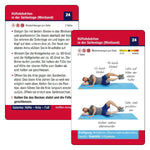 Trainingskarten Gelenke: Hüfte - Knie - Fuß (Innenansicht)