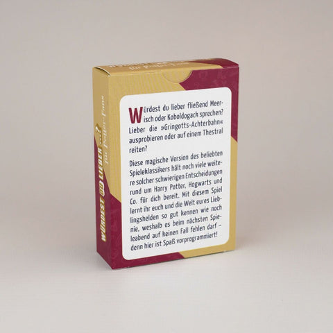 Würdest du lieber ...? - Die Edition für Potter-Fans