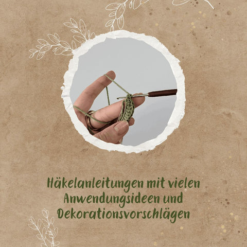 Romantische Blumen häkeln