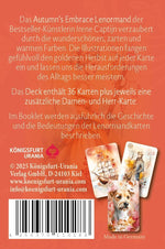 Autumn´s Embrace Lenormand DE - 38 Lenormand-Karten und Booklet (Rückseite)