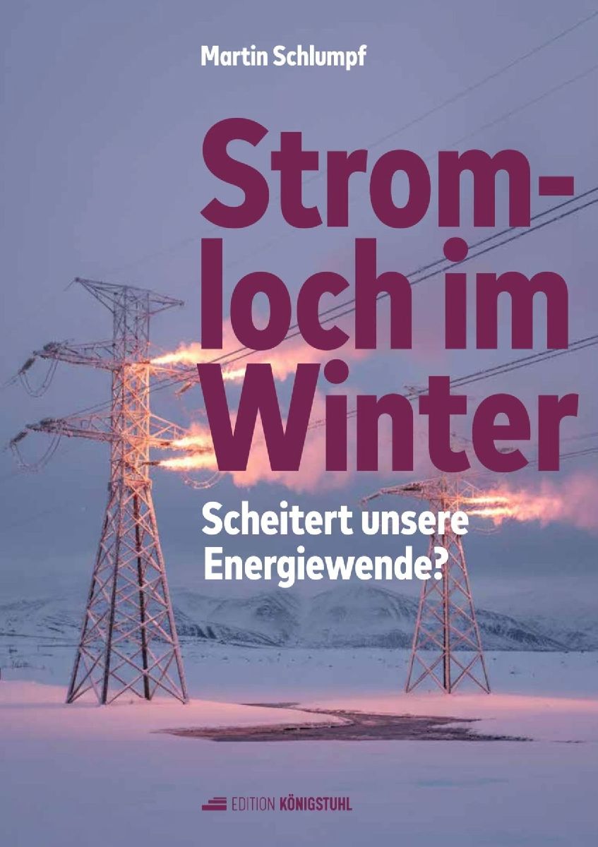 Stromloch im Winter