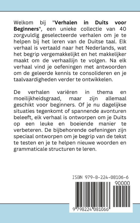 Verhalen in Duits voor Beginners