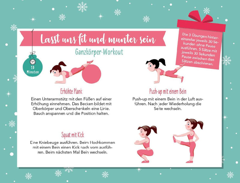 Lasst uns fit und munter sein (Innenansicht)