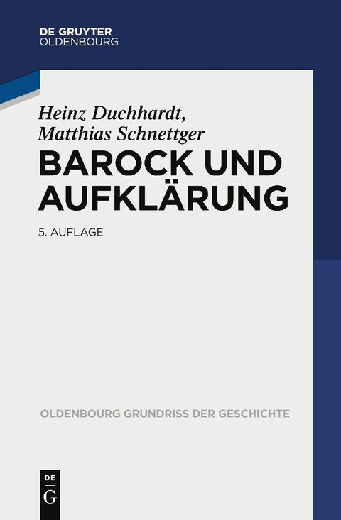 Barock und Aufklärung