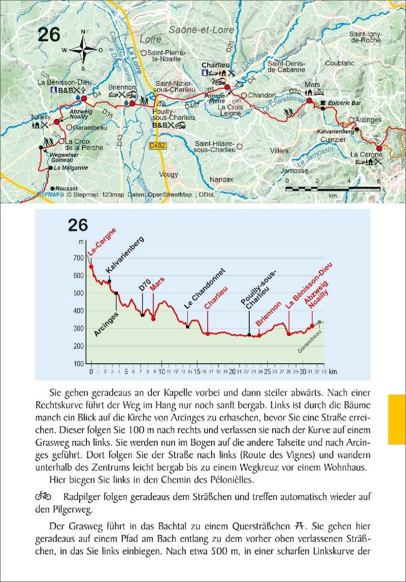 Jakobsweg Trier - Le Puy-en-Velay (Innenansicht)