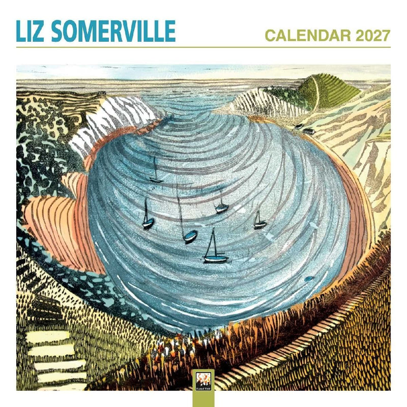 Liz Somerville Kunstkalender 2027 - Original Flame Tree Publishing-Kalender [Kalender]