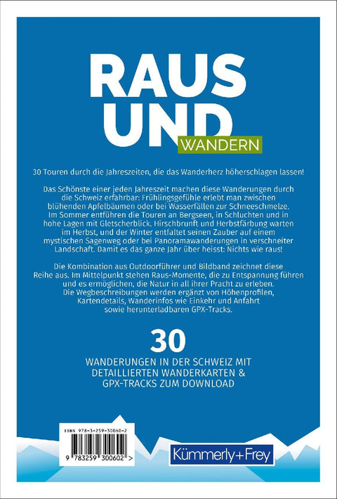 Kümmerly+Frey Raus und Wandern durch die 4 Jahreszeiten