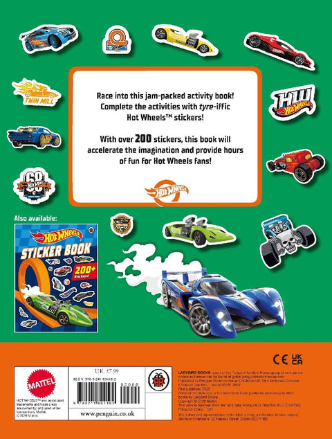 Hot Wheels: Supercharged Sticker Activity Book