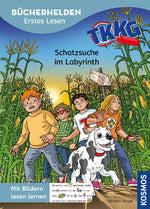 TKKG Junior, Bücherhelden, Erstes Lesen, Schatzsuche im Labyrinth