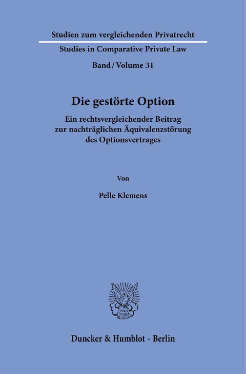 Die gestörte Option