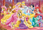 Disney Prinzessin: Beste Freunde der Prinzessinnen. Puzzle 2 x 24 Teile (Innenansicht)