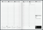 BRUNNEN 1078160907 Buchkalender Premium Mod. 781 2027 A4, Kunststoff, schwarz