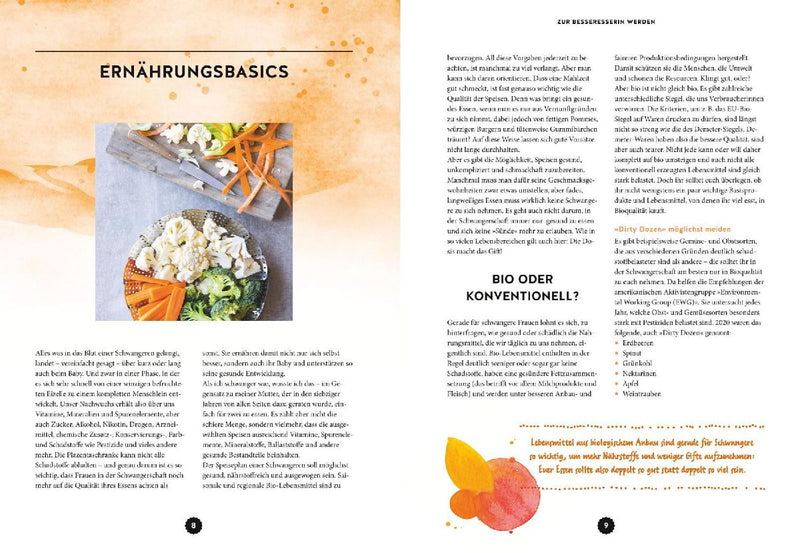 Gesund essen in der Schwangerschaft (Innenansicht)