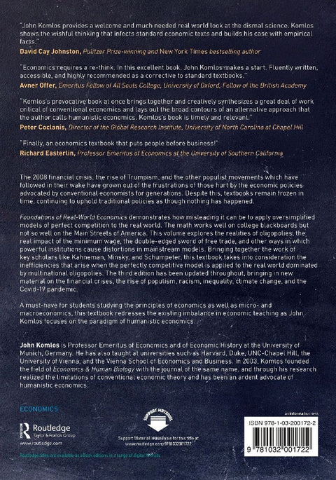 Foundations of Real-World Economics