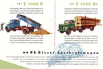 Mercedes-Benz Kipper-Prospekte 1950 bis 1990er Jahre