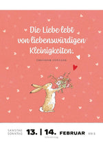 Abreißkalender Weißt du eigentlich, wie lieb ich dich hab? 2027 (Innenansicht)