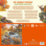 My Family Puzzle - Northern Wildlife 500 Teile (Rückseite)