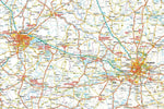 Reise Know-How Landkarte Litauen und Kaliningrad | Lithuania and Kaliningrad (1:325.000) (Innenansicht)