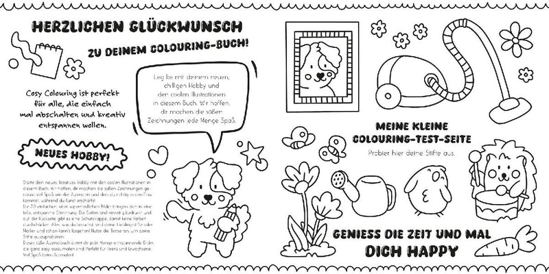 Cosy Coloring - Niedliche Cuties (Innenansicht)