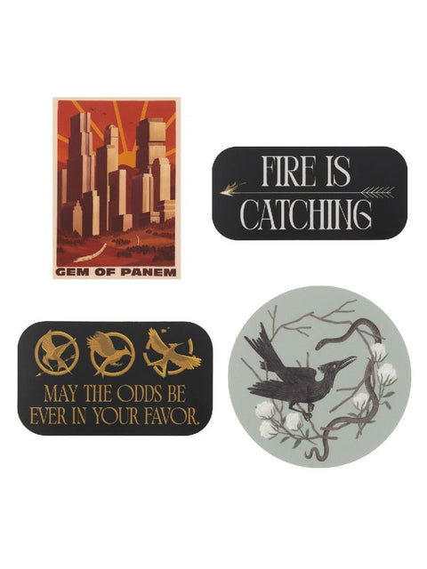 The Hunger Games: Assorted Stickers - Sticker Set of 4