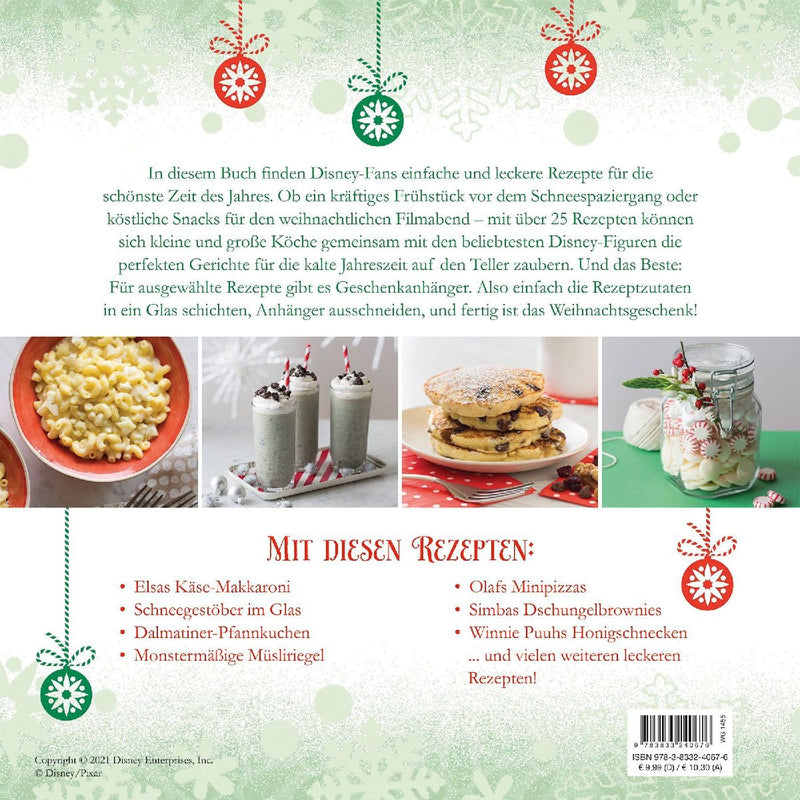 Disney: Weihnachtskochbuch (Rückseite)