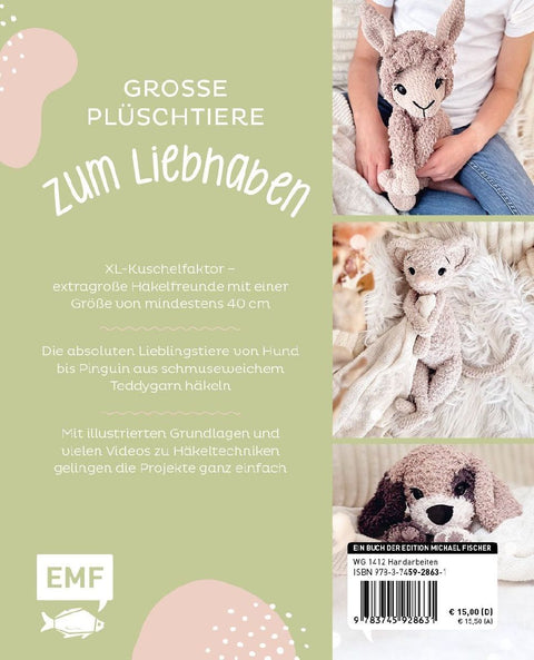 Meine liebsten Kuschelfreunde | Häkel-Tiere aus Flauschgarn häkeln von SPIEGEL-Bestsellerautorin @nadelkunst.handmade