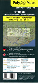 FolyMaps OFFROAD Spanische Pyrenäen 1:250 000