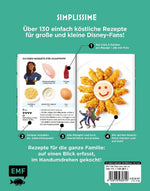 Simplissime - Das einfachste Kochbuch der Welt: Disney (Rückseite)