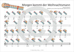 Einfacher!-Geht-Nicht: 24 Weihnachtslieder für Gitarre (mit Kapodaster) mit CD (Innenansicht)