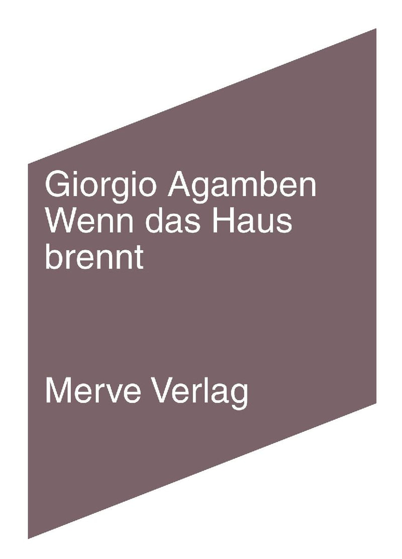 Wenn das Haus brennt