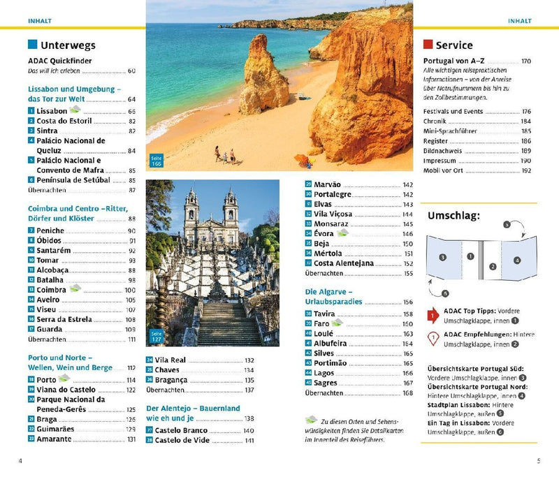 ADAC Reiseführer plus Portugal (Innenansicht)