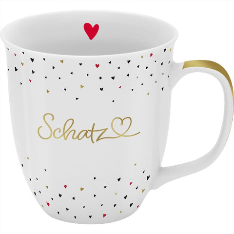 Tasse mit Motiv "Schatz"