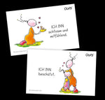 Oups Kärtchenbox (Innenansicht)
