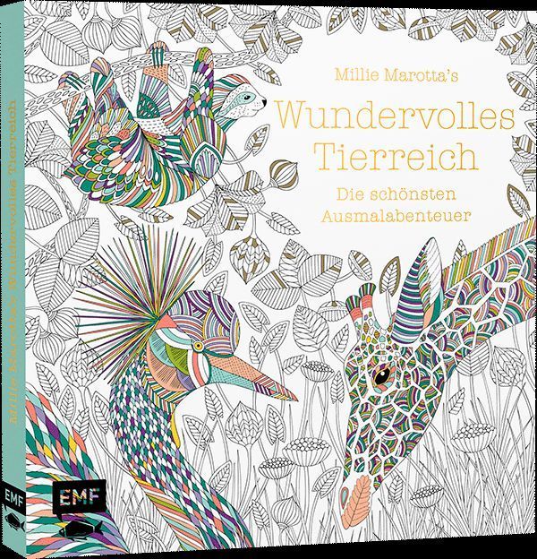 Millie Marotta's Wundervolles Tierreich - Die schönsten Ausmalabenteuer