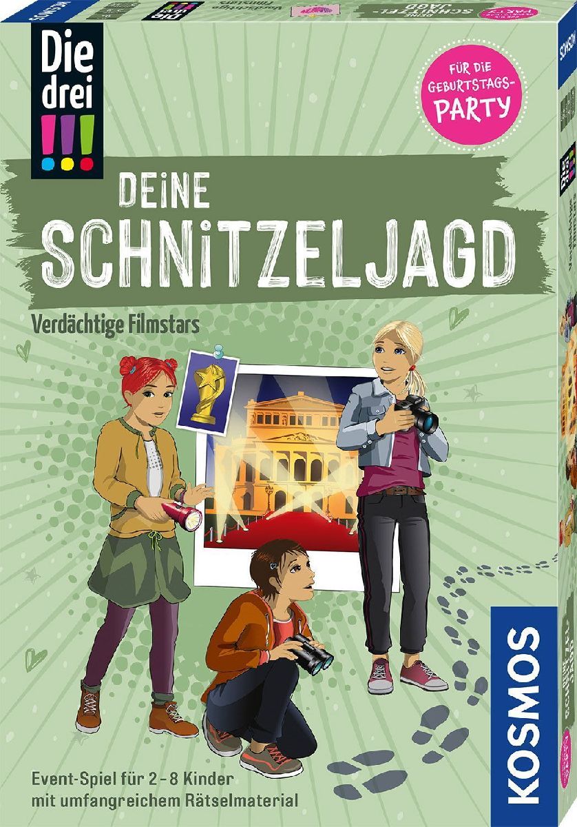 Die drei !!! Rätselparty