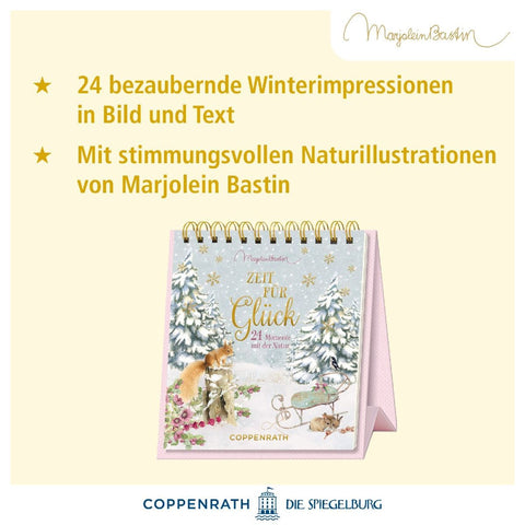 Tisch-Adventskalender - Zeit für Glück