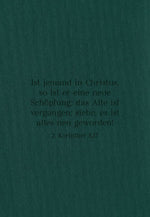 Gott in einer Krippe