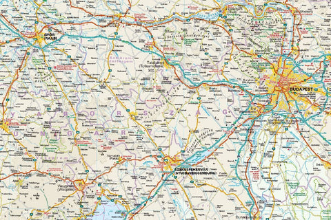 Reise Know-How Landkarte Ungarn | Hungary (1:380.000)