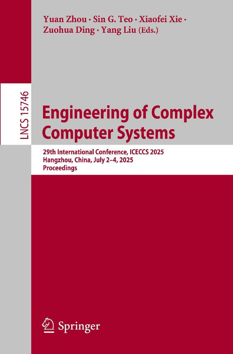 Engineering of Complex Computer Systems