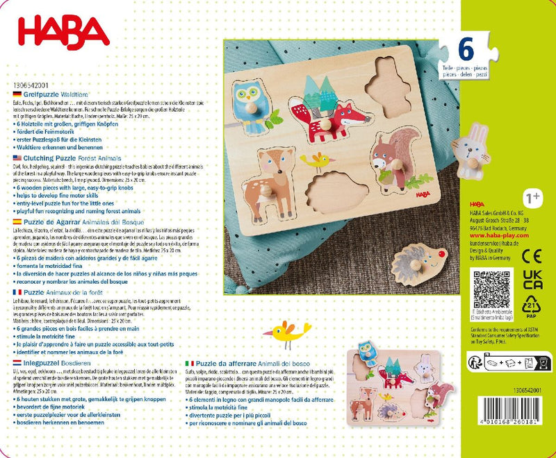 Greifpuzzle Waldtiere